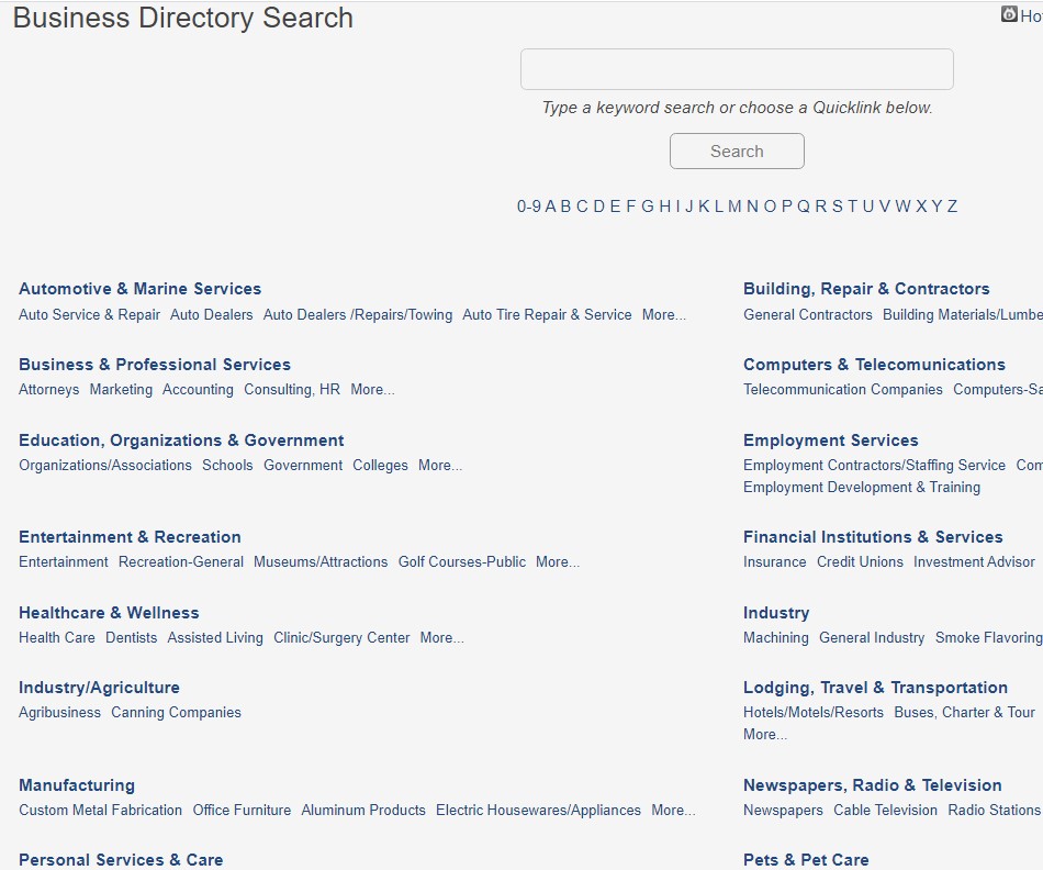 Manitowoc County Business Directory